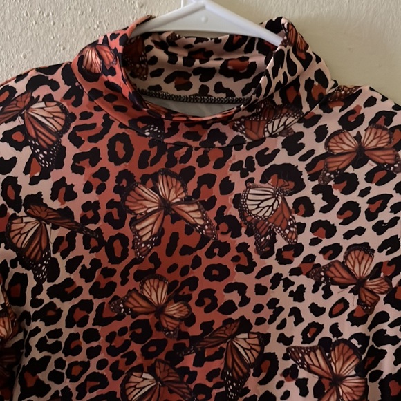 Butterfly leopard dress - Picture 5 of 5